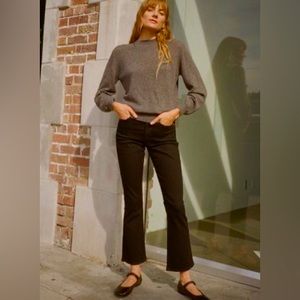 Eve Denim Jane Jean Black Noir Size 26 EUC Button Fly